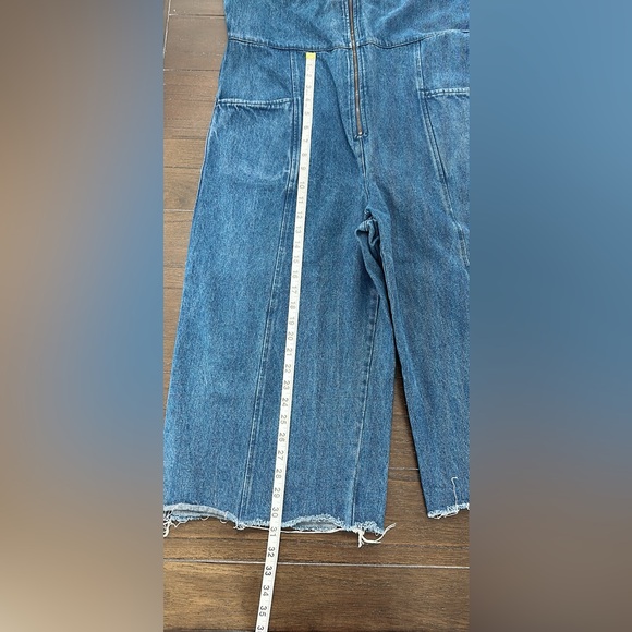 THE ODELLS Tamil  Denim Jumpsuit INDIGO SIZE 10 - Picture 14 of 15